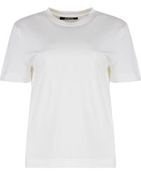 Jacquemus - Gros Grain Cotton Crew-neck T-shirt - Lyst