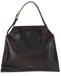 Orciani - Borsa a spalla Trinity Lagoon M in pelle - Lyst