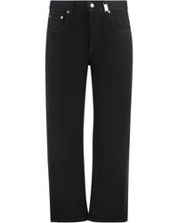 McQueen - 5-Pocket Straight-Leg Jeans - Lyst