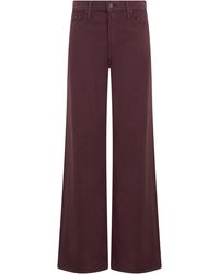 Mother - Wide Leg Trousers - Lyst