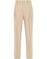 BOSS - Trousers With Pleats And Relaxed Fit - Lyst
