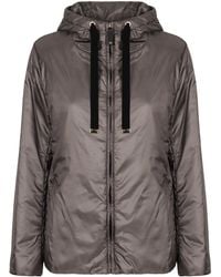 Max Mara - Padded Jacket Greenh With Hood - Lyst