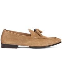 Doucal's - Suede Loafers With Napa - Lyst