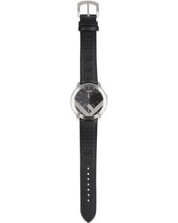 Fendi - Watch With Leather Strap - Lyst