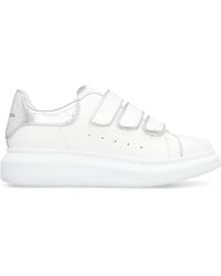 Alexander McQueen - Larry Leather Chunky Sneakers - Lyst