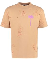 Palm Angels - Cotton Crew-neck T-shirt - Lyst