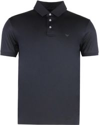 Emporio Armani - Polo in misto cotone - Lyst
