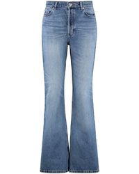 A.P.C. - Romy High-rise Flared Jeans - Lyst