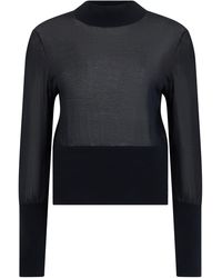 FRAME - Lightweight Knitted Sweater - Lyst