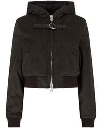 Our Legacy - Dark Padded Jacket With Zip - Lyst