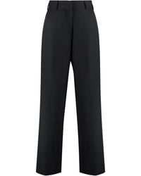 Palm Angels - Wool Blend Trousers - Lyst