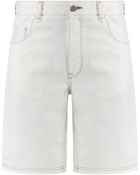 Fendi - Cotton Bermuda Shorts - Lyst