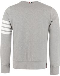 Thom Browne - Classic Loopback 4-Bar Sweatshirt - Lyst