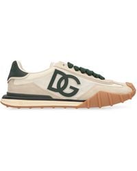 Dolce & Gabbana - Sports Shoes With Logo - Lyst