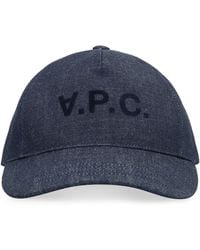 A.P.C. - Eden Logo Baseball Cap - Lyst