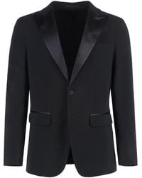 DSquared² - Miami Virgin Wool Two-Pieces Suit With Satin Lapels - Lyst