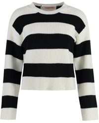 Valentino - Virgin Wool Crew-neck Sweater - Lyst