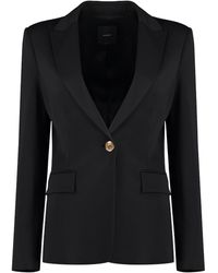Pinko - Signum Single-breasted One Button Jacket - Lyst