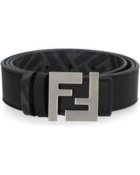 Fendi - Reversible Leather Belt - Lyst