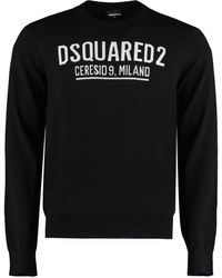 DSquared² - Virgin Wool Crew-neck Sweater - Lyst