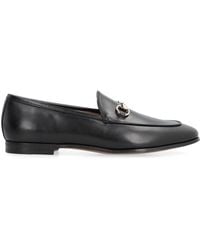 Gucci - Jordaan Leather Loafer - Lyst