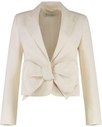 Max Mara - Asturie Cotton Jacket - Lyst