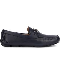 Ferragamo - Moccasins Gancini Ornament Driver - Lyst