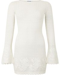 Self-Portrait - Short Knitted Dress - Lyst