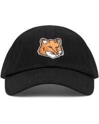 Maison Kitsuné - Baseball Cap With Embroidery - Lyst