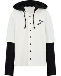 Jacquemus - Hooded Sweatshirt Letro Button - Lyst