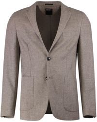 ZEGNA - Giacca monopetto a due bottoni - Lyst