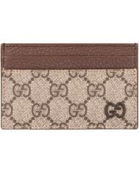 Gucci - gg Monogram Card Holder - Lyst