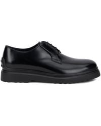 Tod's - Scarpa stringata in pelle - Lyst