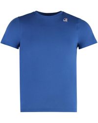 K-Way - Edouard Cotton Crew-Neck T-Shirt - Lyst