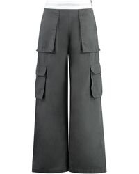 Alexander Wang - Rave Cotton Cargo-Trousers - Lyst