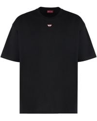 DIESEL - T-Boxt-D Cotton Crew-Neck T-Shirt - Lyst