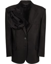 Magda Butrym - Two-Button Single-Breasted Blazer - Lyst