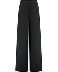 Max Mara - Gary Linen Blend Trousers - Lyst