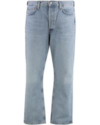 Agolde - 90's 5-Pocket Straight-Leg Jeans - Lyst