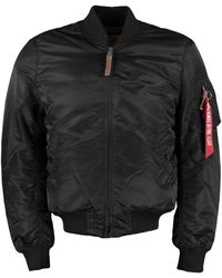 Alpha Industries Synthetic Ma 1 Vf Mens Nasa Jacket In 03 Black Black For Men Lyst Alpha Industries Synthetic Ma 1 Vf Mens Nasa Jacket In 03 Black Black For Men Lyst