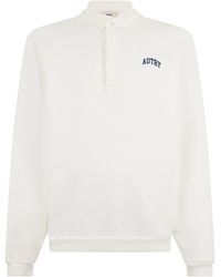 Autry - Cotton Sweater With Buttons - Lyst
