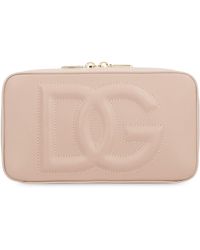 Dolce & Gabbana - Dg Logo Leather Camera Bag - Lyst