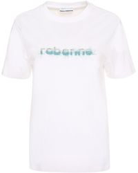 Rabanne - Cotton Crew-Neck T-Shirt - Lyst