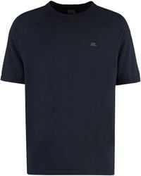 C.P. Company - Cotton Crew-Neck T-Shirt - Lyst