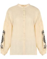 Weekend by Maxmara - Camicia Ilex in lino - Lyst