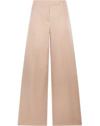 Max Mara - Loose Silk Trousers - Lyst