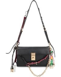 Prada - Borsa a spalla Soft Sound small in pelle - Lyst