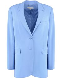 MICHAEL Michael Kors - Single-Breasted Two-Button Blazer - Lyst