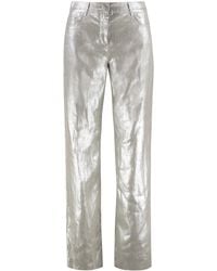 Max Mara - Wide-Leg Trousers Malika Linen - Lyst