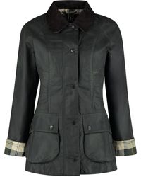 Barbour - Giacca Beadnell in cotone cerato - Lyst
